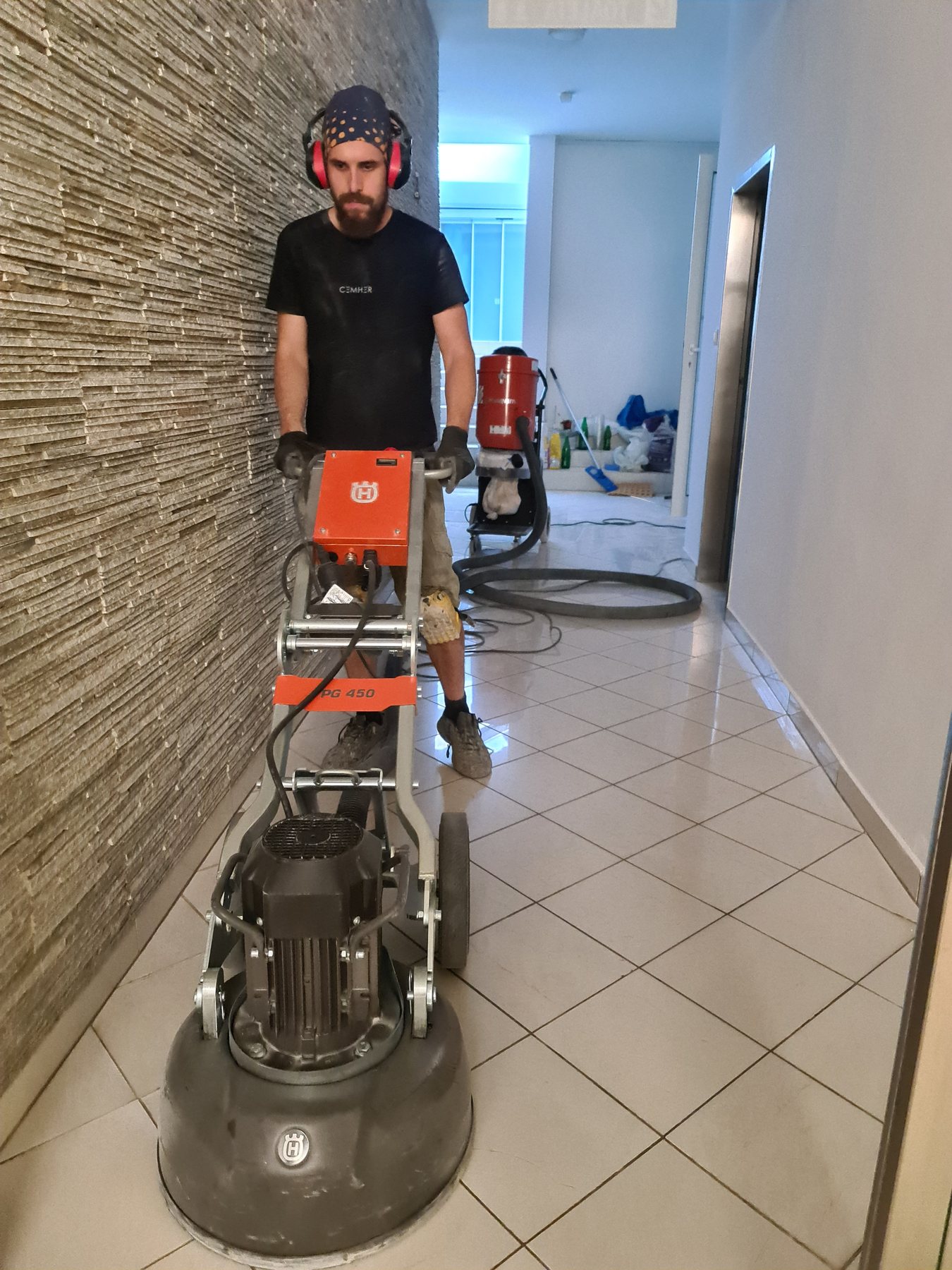 Kako izgleda izvedba — mikrocement, izvedba Medusa Design