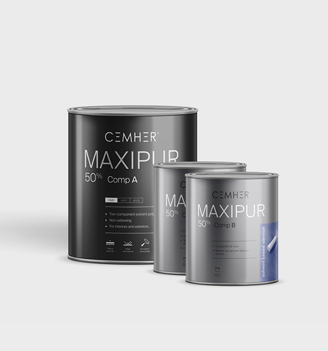 Maxipur 50% Matt A+B – 1 + 0,5 L